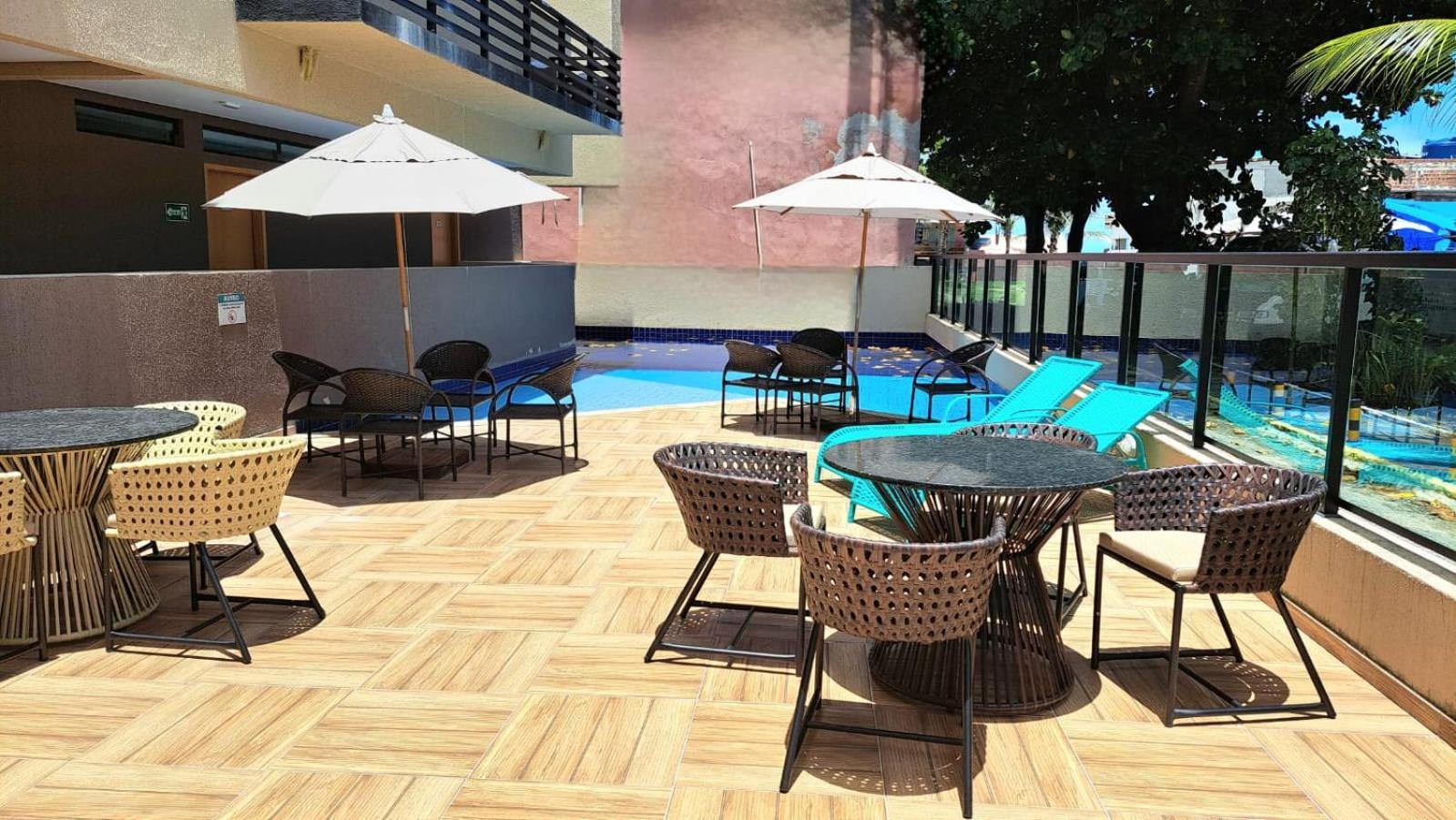 Lindo Flat No Residencial Maraca Beach Porto de Galinhas Ngoại thất bức ảnh