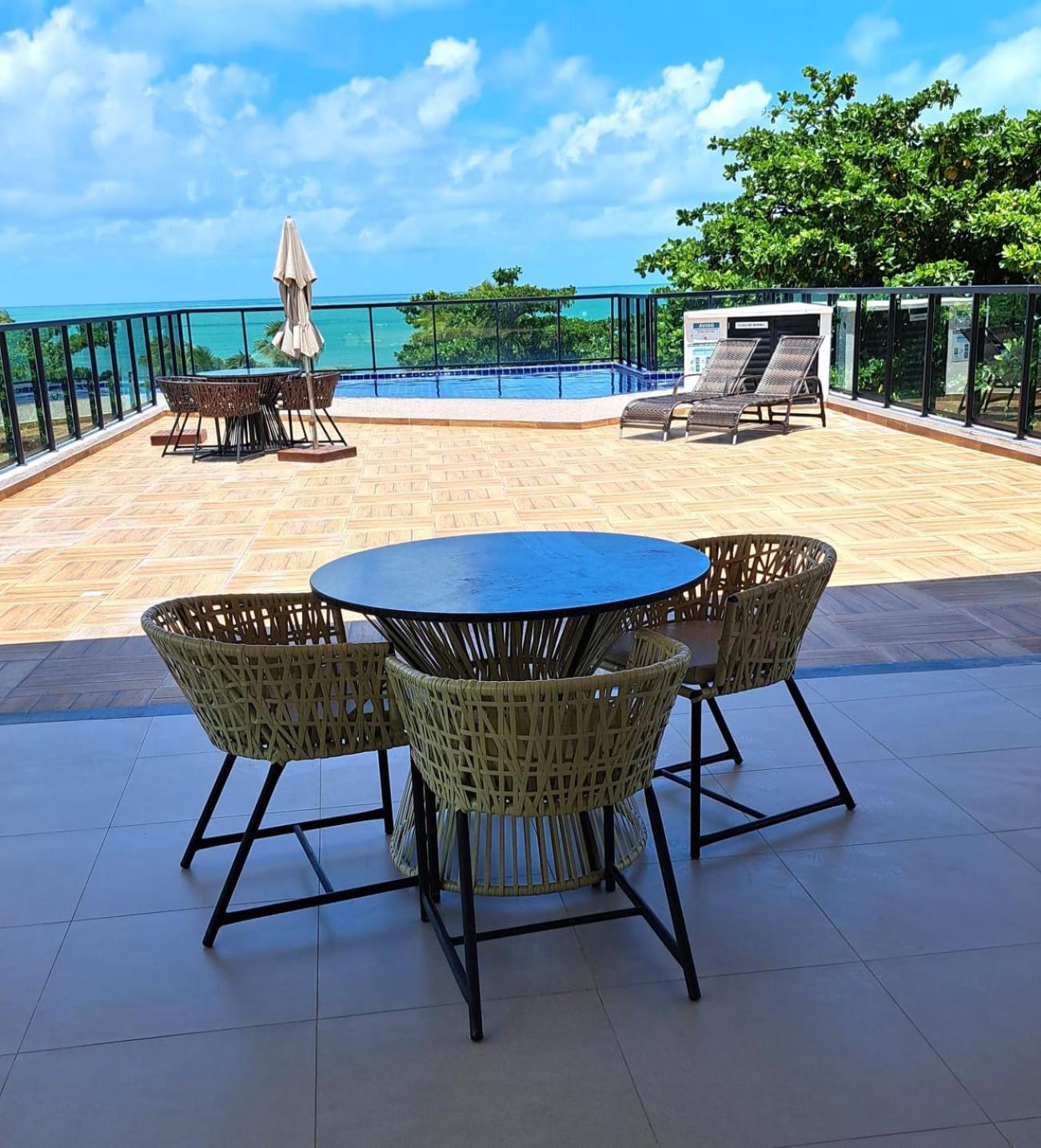 Lindo Flat No Residencial Maraca Beach Porto de Galinhas Ngoại thất bức ảnh
